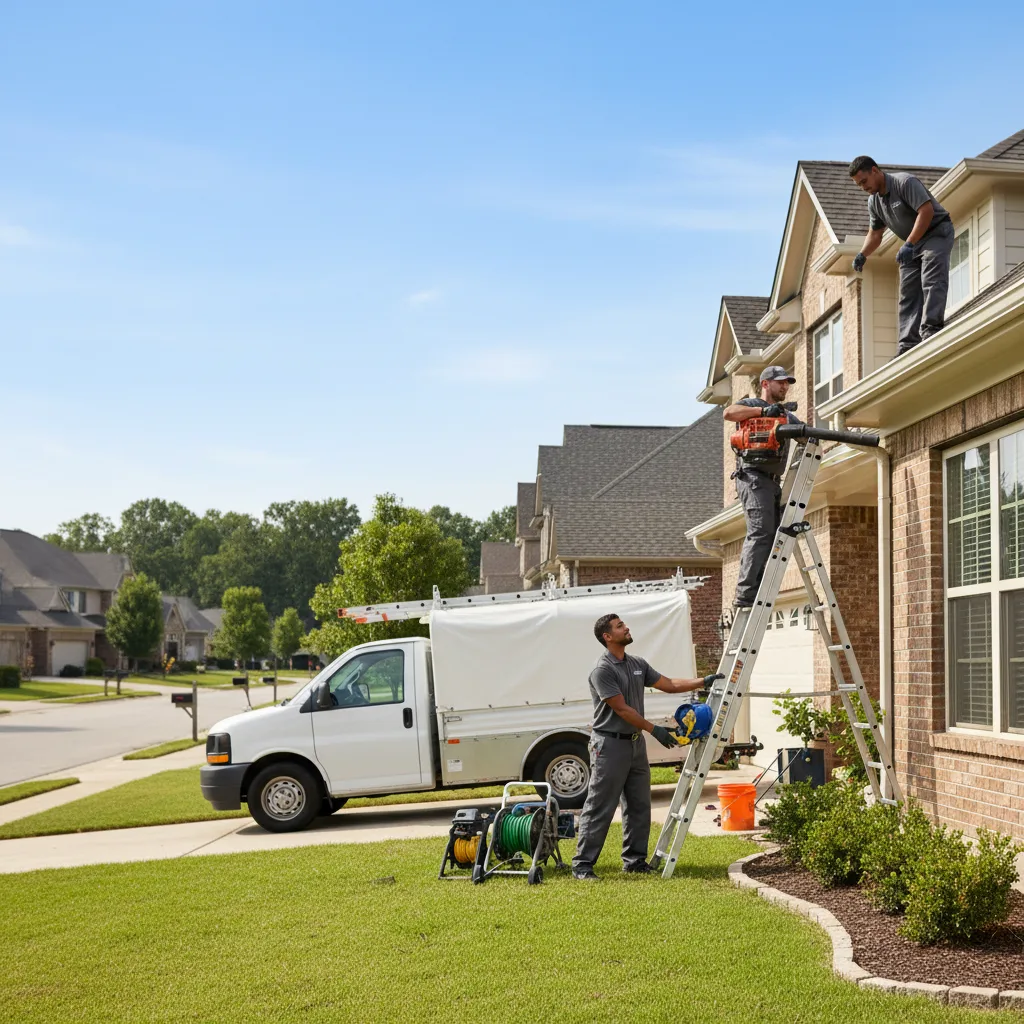 Home Gutter Service in Rush Springs, OK near me